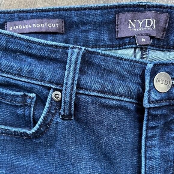 NYDJ Barbara Bootcut Grant Wash Women's Jeans size 6 - Picture 6 of 11